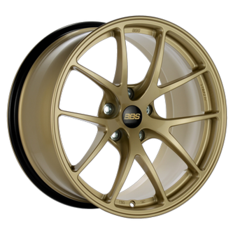 BBS RI-A 19x10.5 5x130 ET43 CB71.6 Gold Wheel -82mm PFS/Clip Required-thumbmail-1