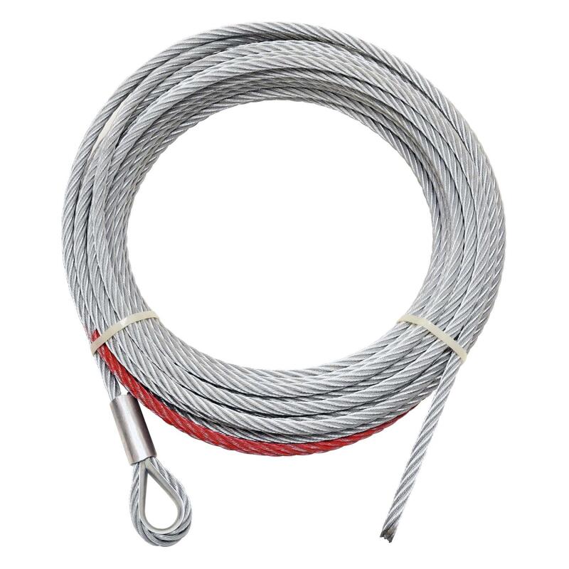 Superwinch Wire Winch Rope 29/64in Dia x 85ft for Talon 14/18K; Tiger Shark 18K-thumbmail-1