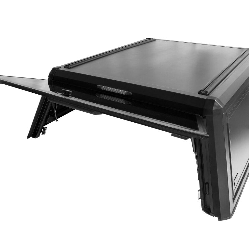 Westin 19-24 Chevy Silverado CC 1500 5.8ft Bed Alum Bed Topper Black - Box 1 (Box 2 Req 16-13955B)-thumbmail-2