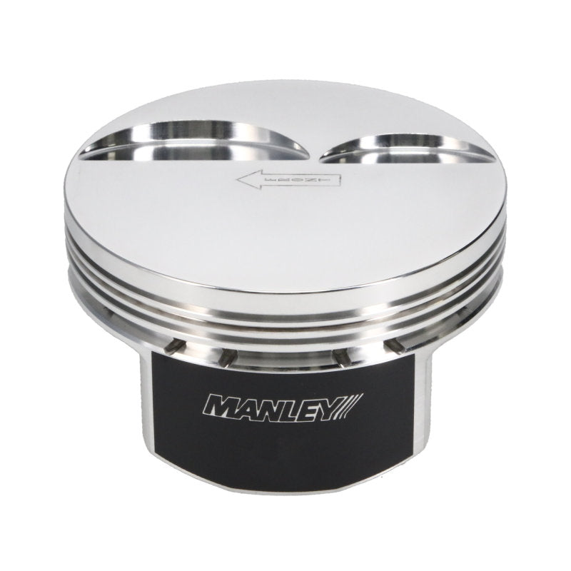 Manley Small Block Chevrolet LS Series -4cc Flat Top Piston Set-thumbmail-3