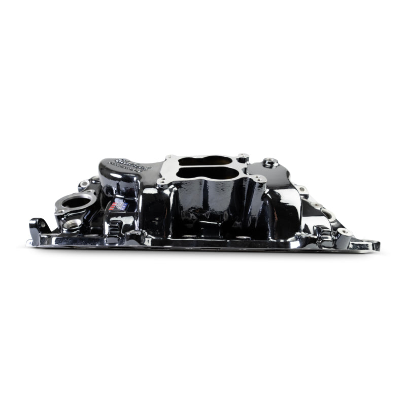 Edelbrock 65-90 BB Chevy Oval Port Heads Performer 2-O Manifold - Black Plasma-thumbmail-2