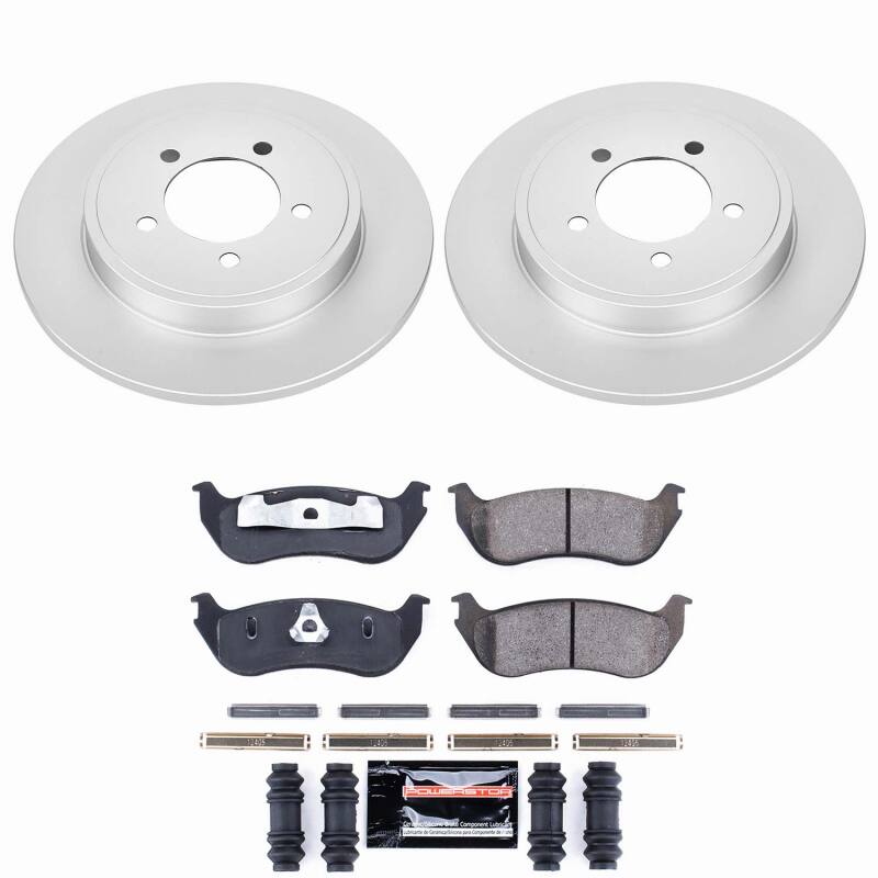 Power Stop 02-05 Ford Explorer Rear Z23 Coated Brake Kit-thumbmail-1