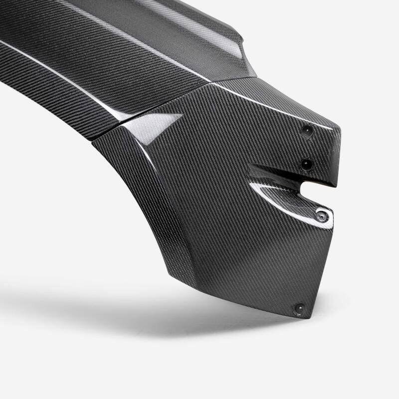 Seibon 2022 Nissan Frontier MB-Style Carbon Front Fibers Pair (2in rise 4in Wider)-thumbmail-2