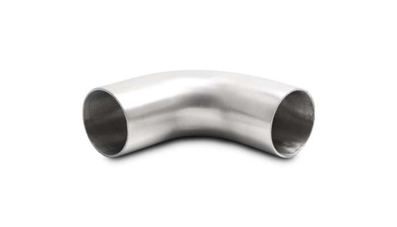 Vibrant 1.5in OD 2.75in Tangent Length T304 SS 90 Deg Mandrel Bend w/Extended Leg Length-thumbmail-1