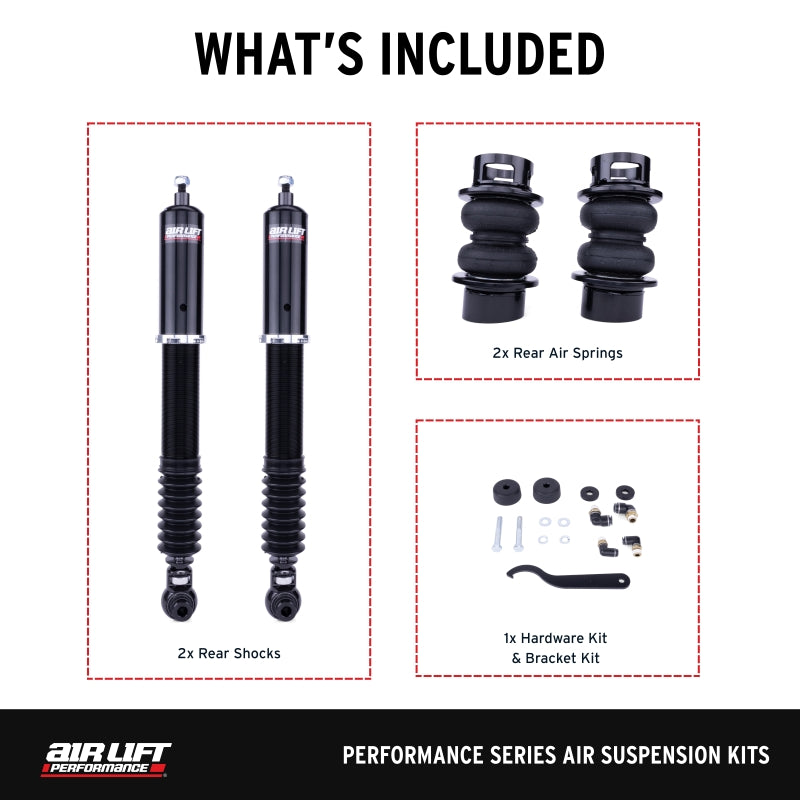 Air Lift Performance 15-21 BMW F22/F30/F31/F32/F33/F36 Rear Air Suspension Kit-thumbmail-3