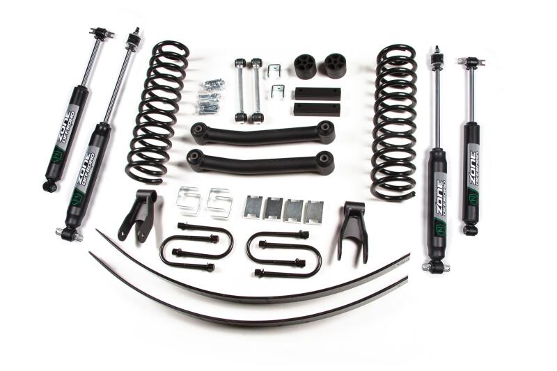 Zone Offroad 84-01 Jeep XJ 4.5in Kit w/Chrysler Axle-thumbmail-1