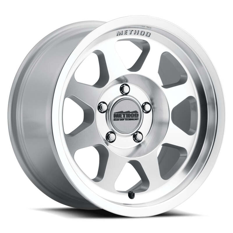 Method MR701 Bead Grip 17x8.5 0mm Offset 8x6.5 130.81mm CB Machined/Clear Coat Wheel-thumbmail-1