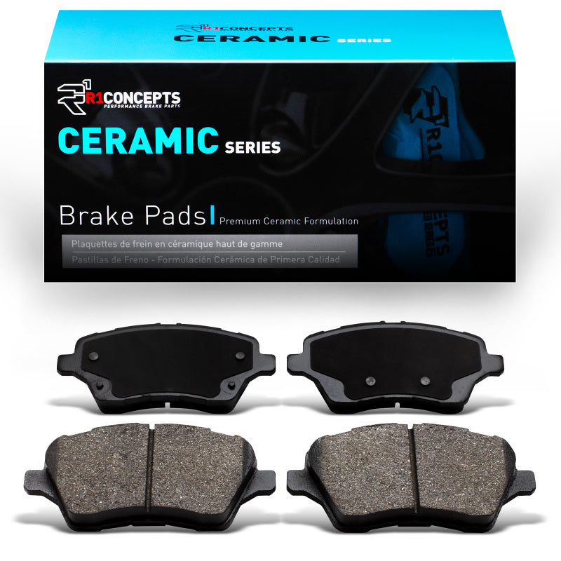 R1 14-23 Ford Transit Courier Front Ceramic Brake Pads-thumbmail-1