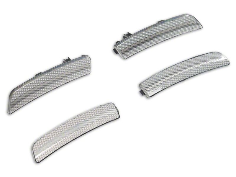 Raxiom 21-26 Ford Mustang Mach-E LED Side Marker Lights- Clear-thumbmail-1