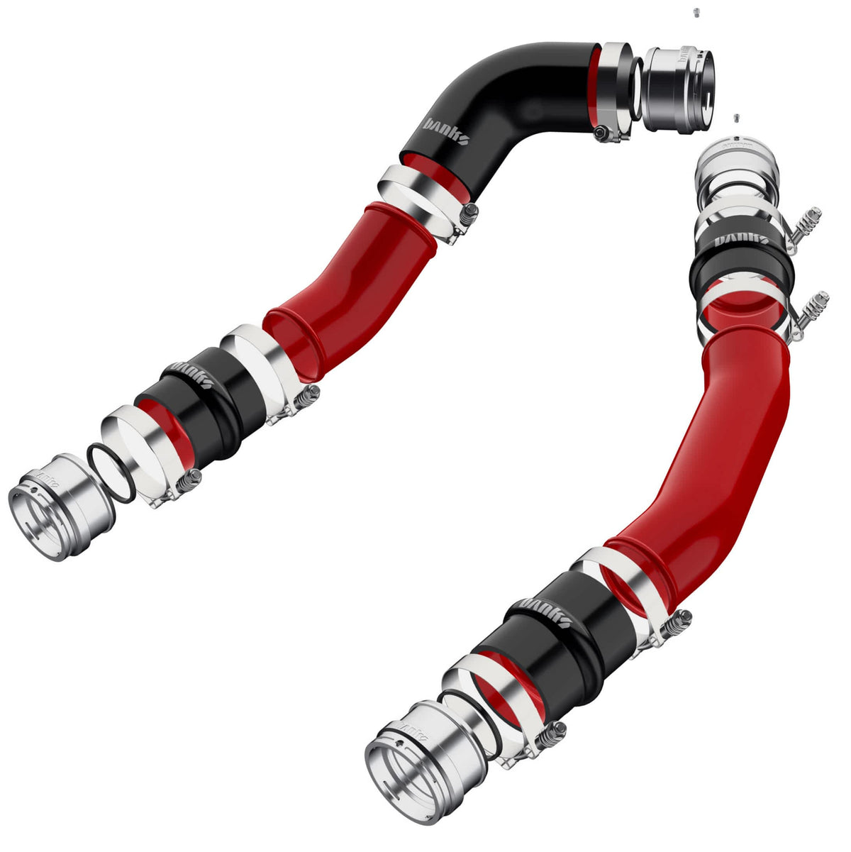 Banks 26012 Toyota boost tube kit exploded view