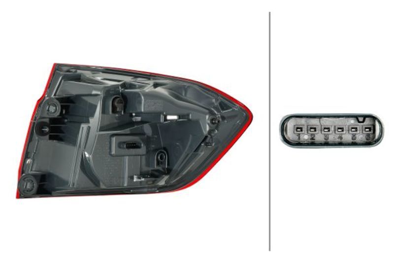 Hella 2017-2019 BMW 320i Left Tail Light-thumbmail-2