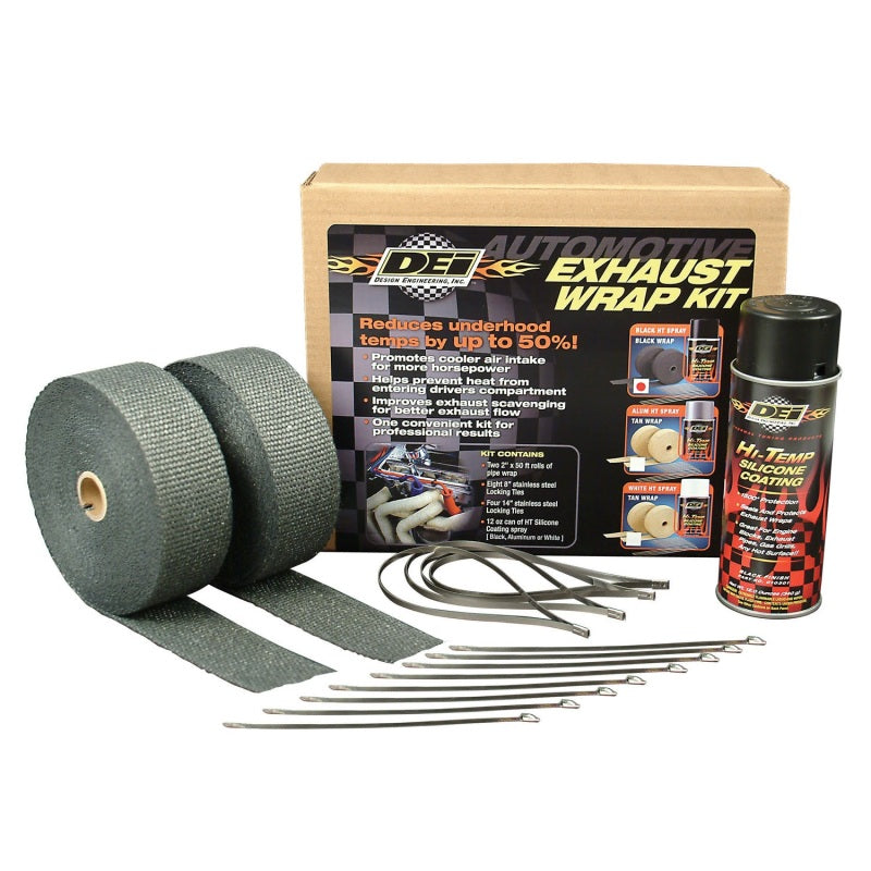 DEI Kit - Black Wrap & Black HT Silicone Coating-thumbmail-4