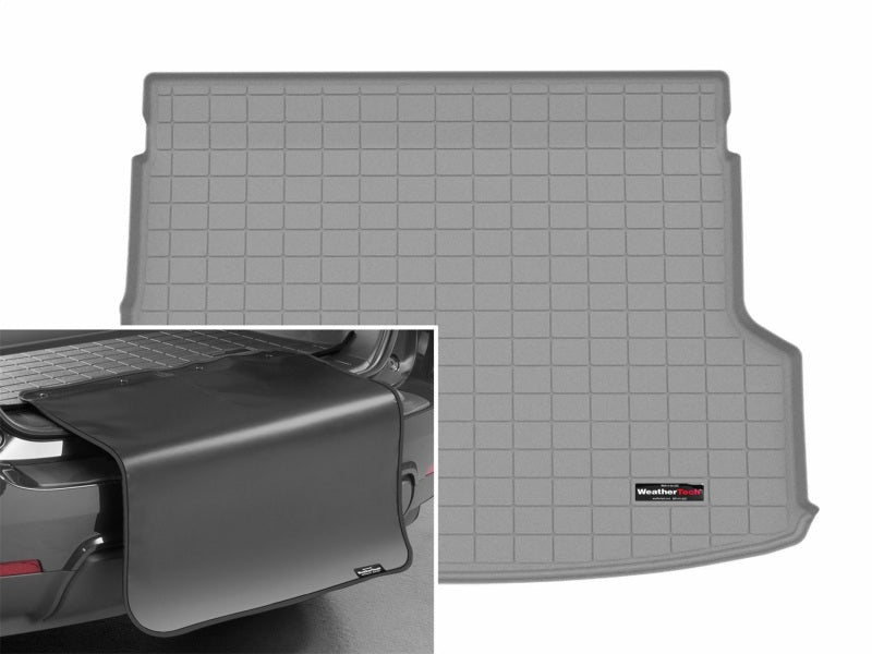 WeatherTech 25-26 Subaru Forester Hybrid Behind 3rd Row Cargo Liner w/Bumper Protector - Grey-thumbmail-2
