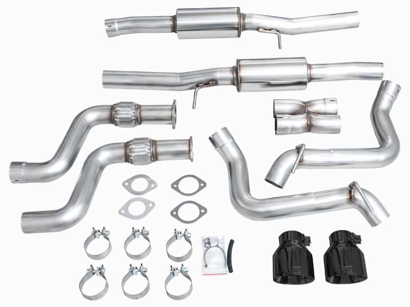 AWE 2023 Nissan Z RZ34 RWD Track Edition Catback Exhaust System w/ Diamond Black Tips-thumbmail-16