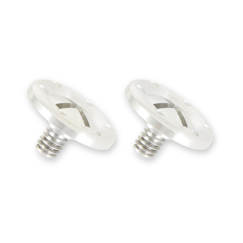 RaceQuip Silver Hardware Pivot Kit for Face Shield Fits PRO & VESTA Model Helmets-thumbmail-2