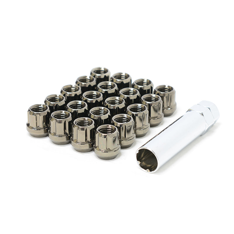 Wheel Mate Muteki Open End Lug Nuts - Titanium 12x1.25-thumbmail-1