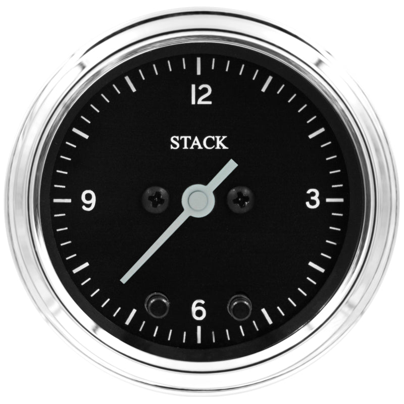 Stack Auto Meter Autometer Stack Analog Clock Gauge - Classic – BTRcarcustoms