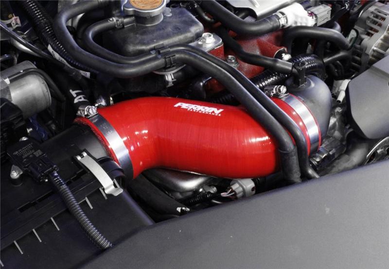 Perrin 02-07 WRX/STi Red Intake Air Box Hose-thumbmail-3