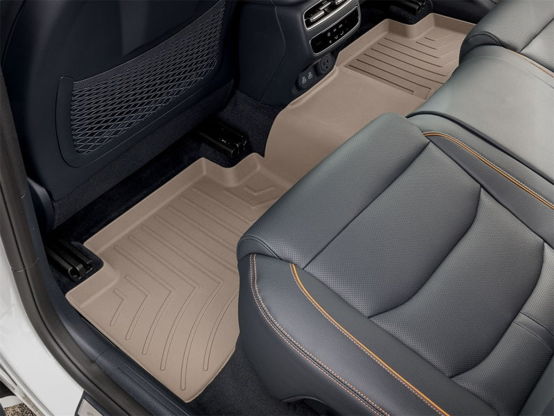 WeatherTech 2026 Genesis GV70 2nd Row Rear FloorLiner HP - Tan-thumbmail-4