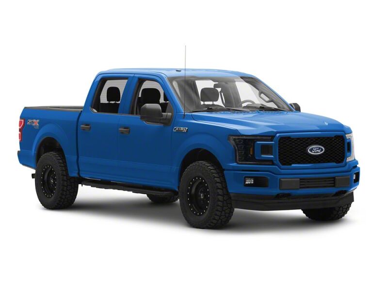 Raxiom 18-20 Ford F-150 CXR Series LED Headlights with Amber DRL- Black Housing- Clear Lens-thumbmail-4