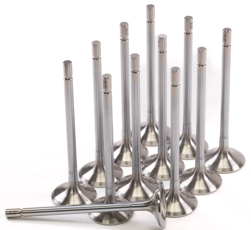 GSC P-D Nissan VR30DDTT 28.5mm Head STD 97.5mm Long Exhaust Valve - Set of 12-thumbmail-1