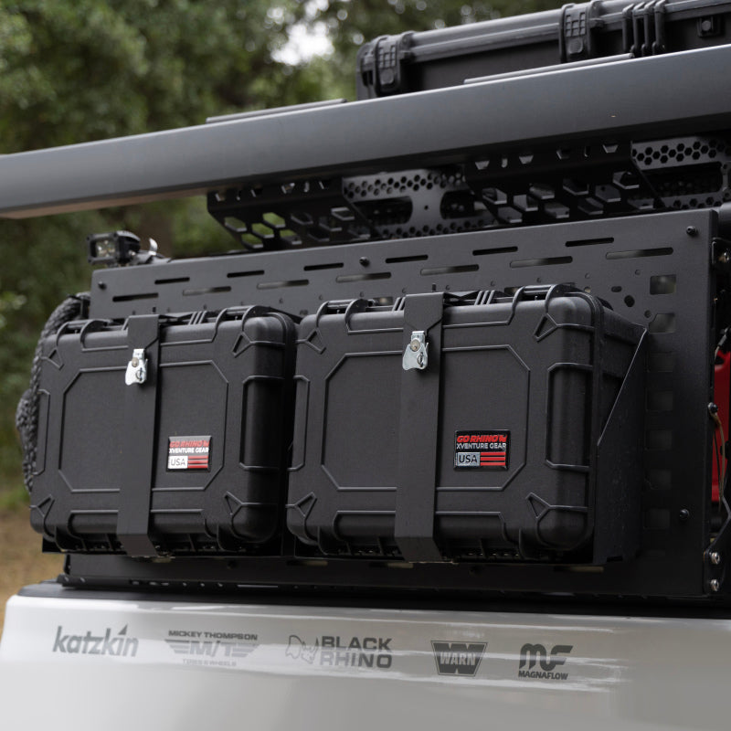 Go Rhino XVenture Gear Hard Case Mount Large 20in. (Mount ONLY for XRS/SRM Racks) - Tex. Blk-thumbmail-6