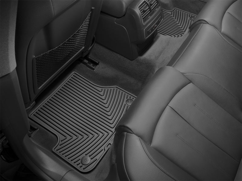 WeatherTech 12+ Audi A6/S6 Rear Rubber Mats - Black-thumbmail-3