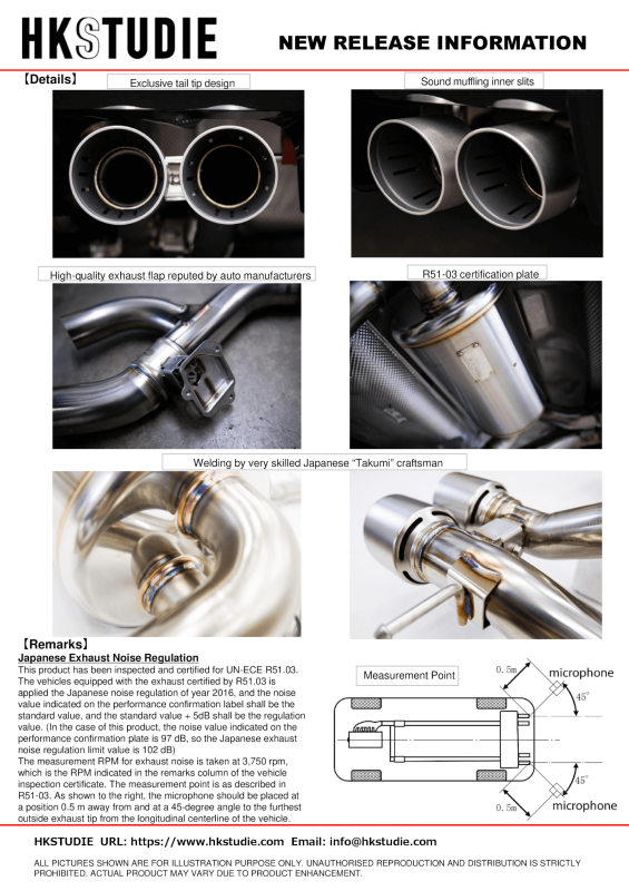 HKSTUDIE EXHAUST for BMW G80/G82 Comp-thumbmail-2