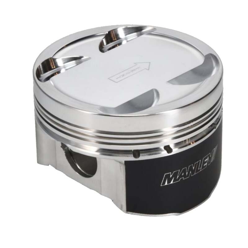 Manley Mitsubishi 4G63 2.0L -12cc 87mm Bore 1.375in CH +2mm Platinum Series Dish Piston - Single-thumbmail-2