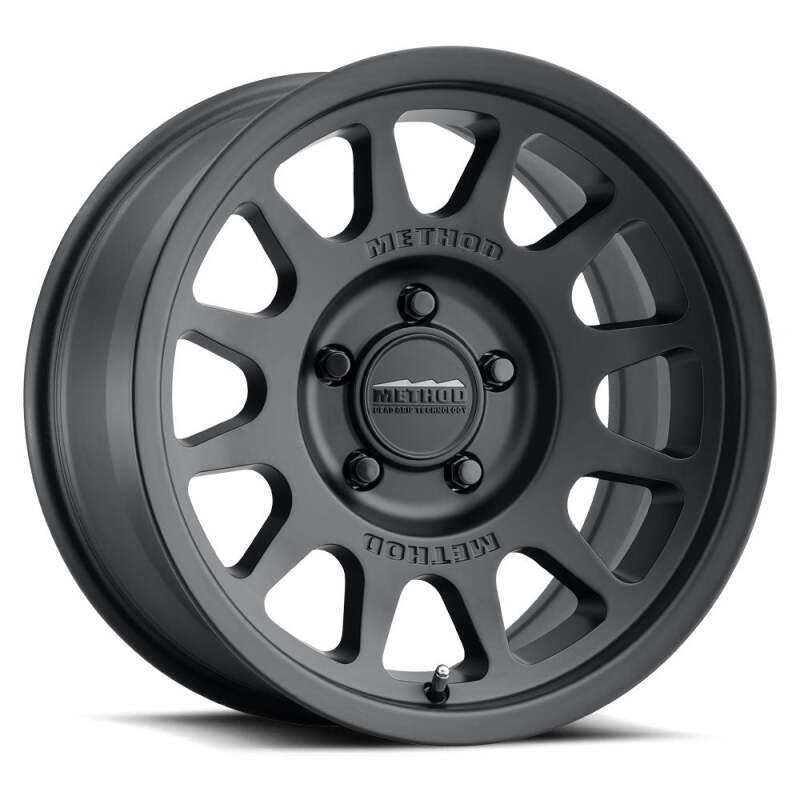 Method MR703 17x9 / -12mm Offset / 106.25mm Bore / 6x5.5 BP / 4.8in BS - Matte Black Wheel-thumbmail-1