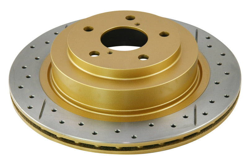 DBA 06-07 WRX / 05-08 LGT Rear Drilled & Slotted Street Series Rotor-thumbmail-1