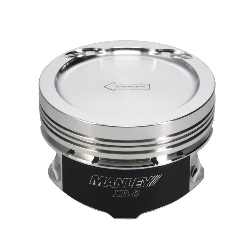 Manley Nissan SR20 86.50mm 5.365in Rod 86mm Stroke 9:1 Dish Piston Set - Set of 4 Extreme Duty-thumbmail-3