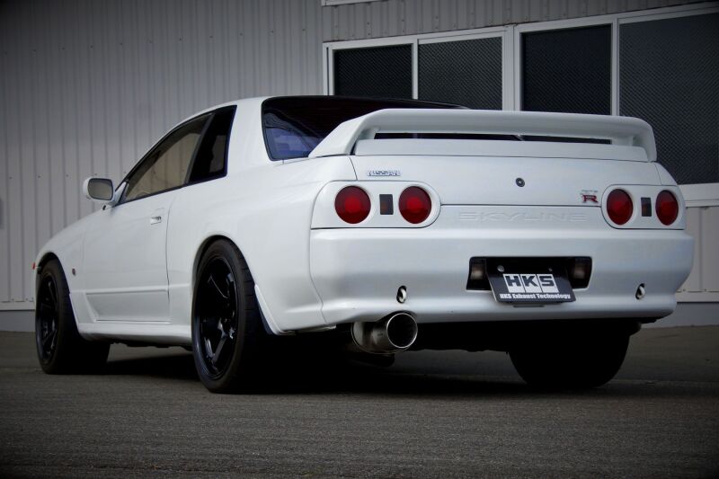 HKS 89-94 Nissan Skyline GT-R E-BNR32 RB26DETT URBAN MATTE Edition Super Turbo Muffler-thumbmail-2