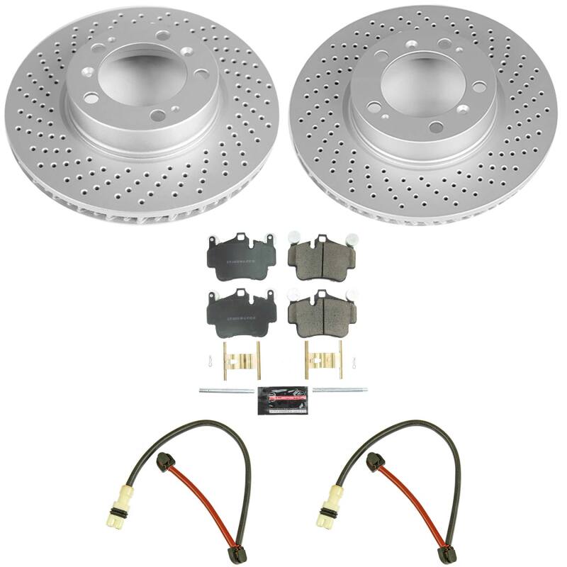 Power Stop 2005 Porsche 911 Front Z23 Coated Brake Kit-thumbmail-1