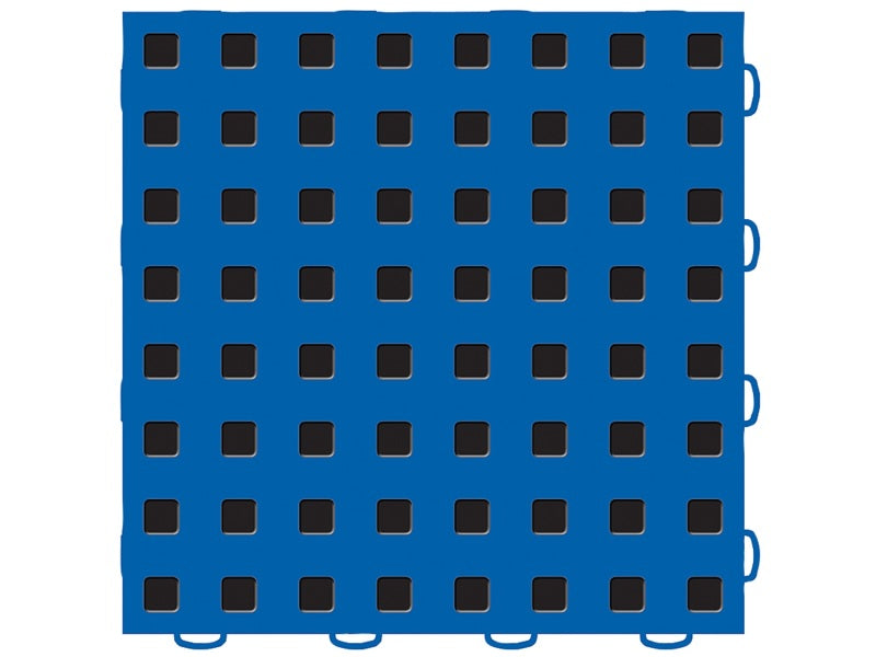 WeatherTech TechFloor - 12in X 12in Tiles - Blue/Black **Order in Qtys of 10-thumbmail-1