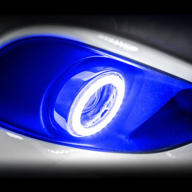 Oracle 14-15 Chevrolet Camaro Surface Mount LED Projector Fog Light Halo Kit - Blue-thumbmail-2