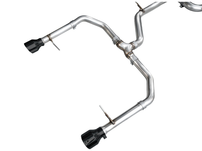 AWE 22-25 Volkswagen Jetta GLI Track Edition Exhaust - Diamond Black Tips-thumbmail-14