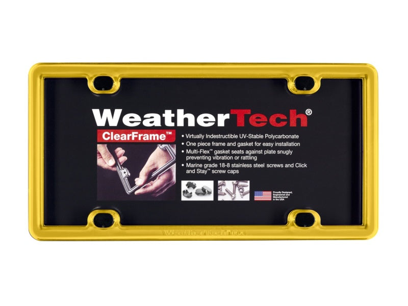 WeatherTech ClearFrame - Golden Yellow-thumbmail-1