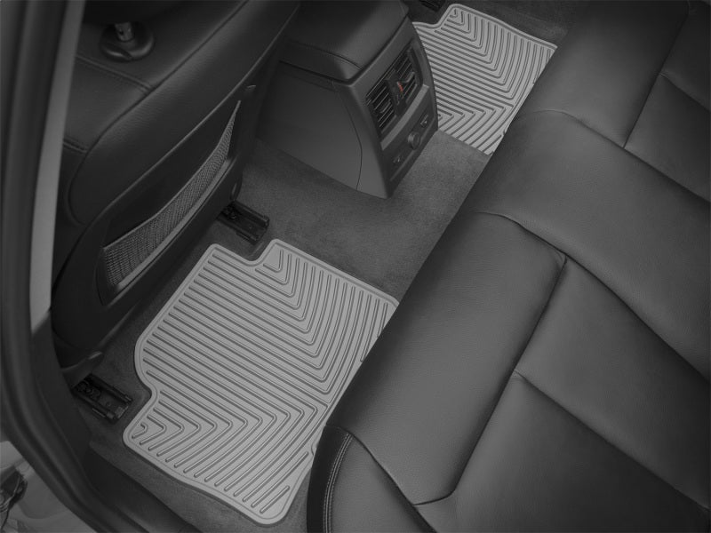 WeatherTech 12+ BMW 3-Series (F30) Rear Rubber Mats - Grey-thumbmail-2