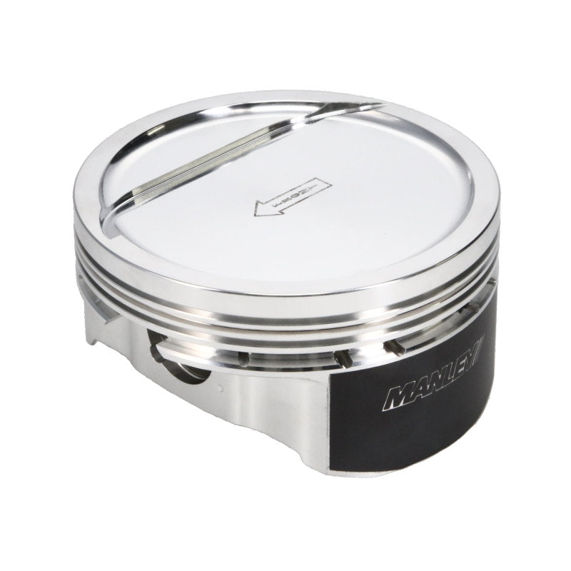 Manley Chevy Small Block Passenger Side Bore 4.0005 -18cc Dish Platinum Series Piston -Single Piston-thumbmail-1