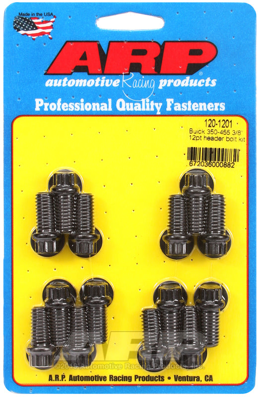 ARP Buick 350-455 3/8in 12pt Header Bolt Kit-thumbmail-1