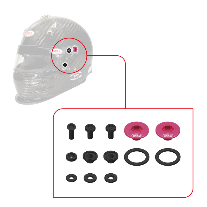 Bell SV (SE03/05) Pivot Kit Pink-thumbmail-2