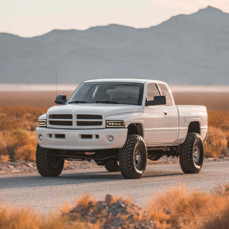 AlphaRex 94-01 Dodge Ram 1500 NOVA LED Headlights Chrome w/ Activ. Light Seq. Signal and SB DRL-thumbmail-3