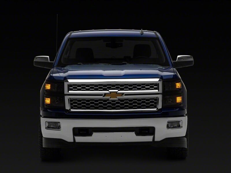 Raxiom 14-15 Chevrolet Silverado 1500 OE Style Headlights/ Black Trim- Black - Clear Lens-thumbmail-5