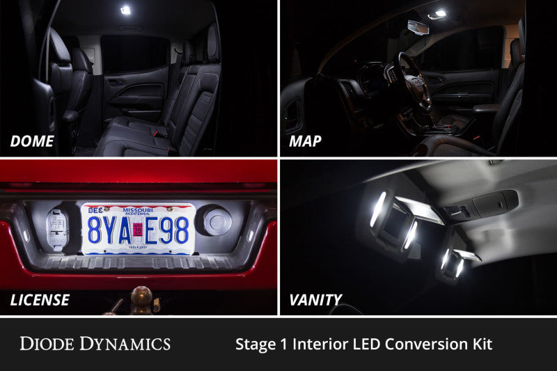 Diode Dynamics 98-06 Chevrolet Silverado Interior LED Kit Cool White Stage 2-thumbmail-3