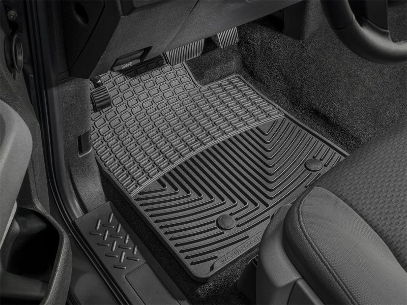 WeatherTech 03-10 Cadillac CTS Front Rubber Mats - Black-thumbmail-3