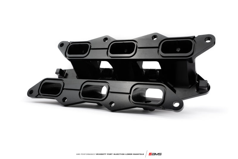 AMS Performance Infiniti Q50/Q60 Port Injection Lower Manifold - Black-thumbmail-4