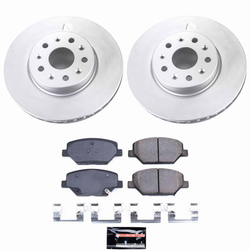 Power Stop 16-24 Chevrolet Camaro Front Z23 Coated Brake Kit-thumbmail-1