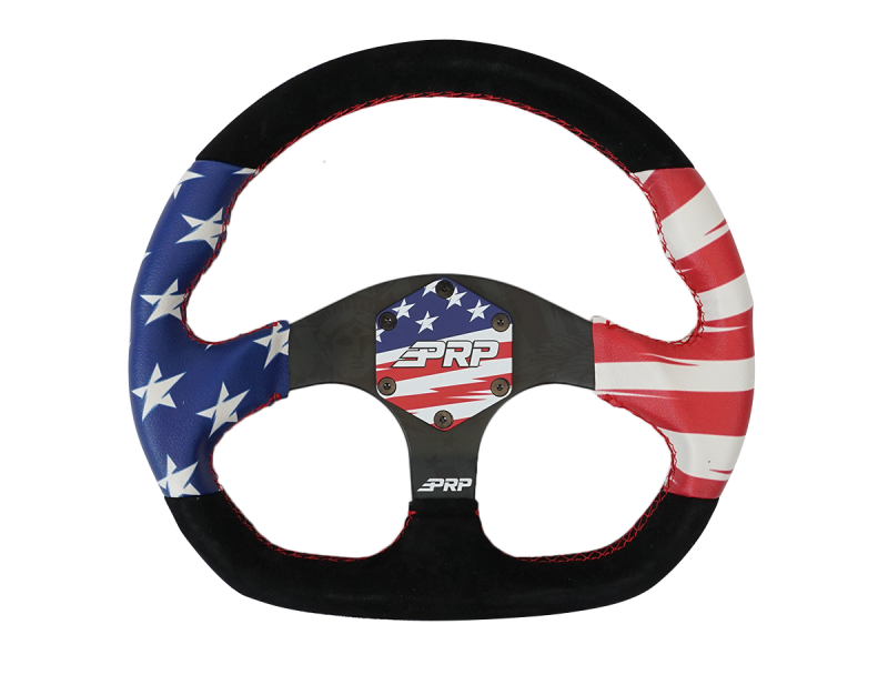 PRP Steering Wheel Center Cap - New Glory Stars and Stripes-thumbmail-2