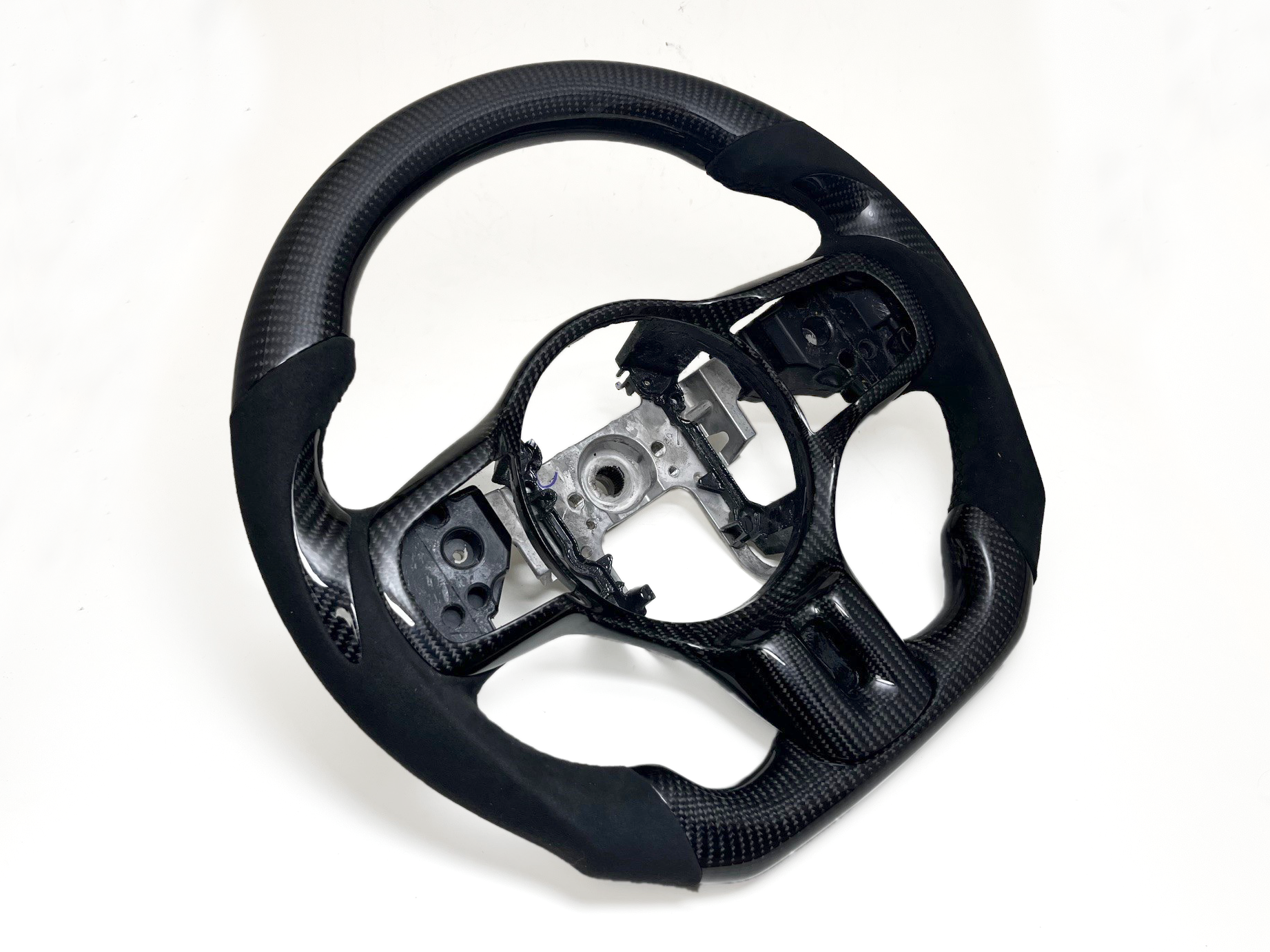 Mitsubishi EVO X Carbon Fiber Steering Wheel Option 3-thumbmail-2